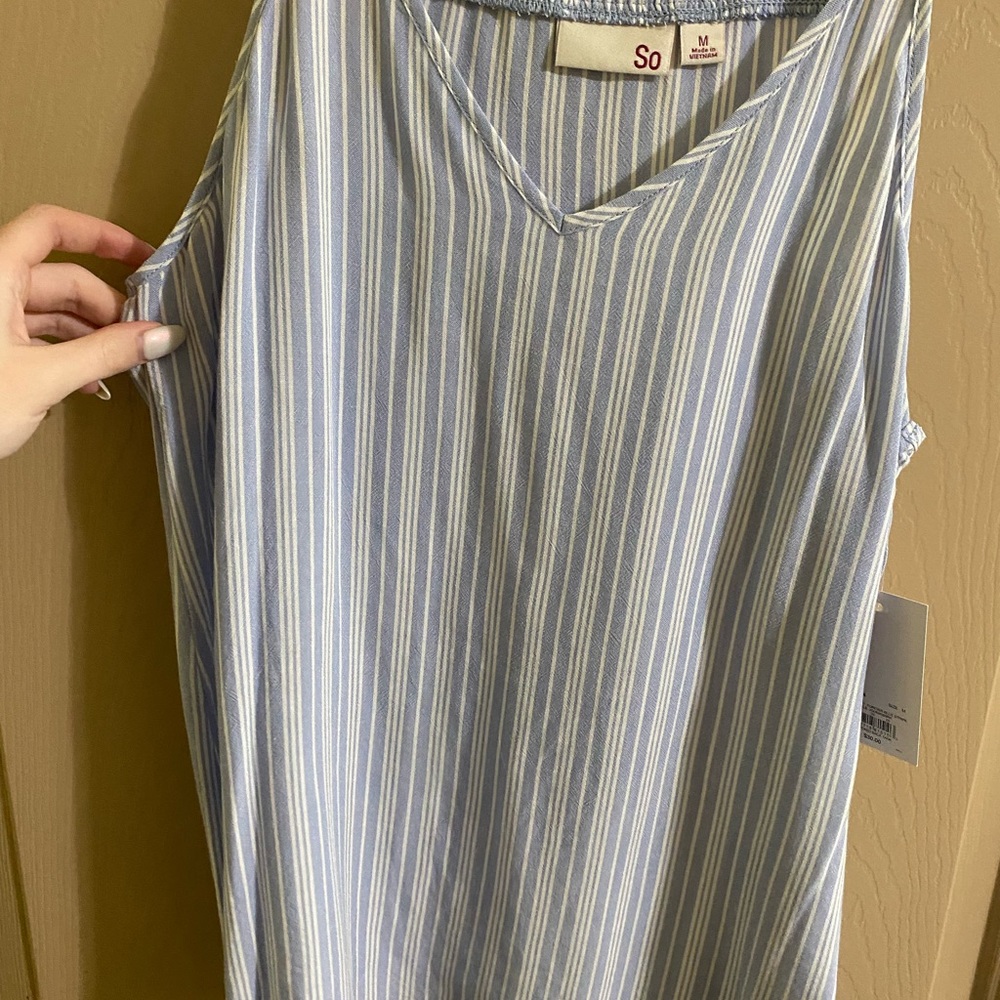 NWT Blue Tank Top